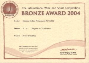 2004 IWSC bronze PECH2002